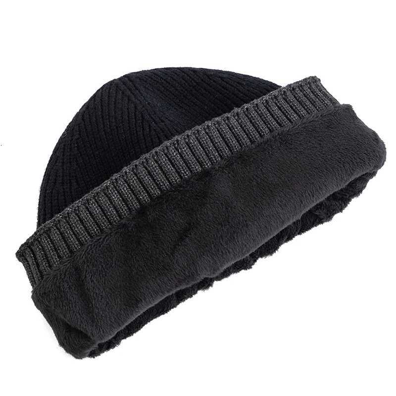 New Unisex Winter Hat Fleece Lined Warm Cap Stylish Soft Beanie Hat For Men Women Outdoor Thicken Ski Sports Knitted HatXJ251110