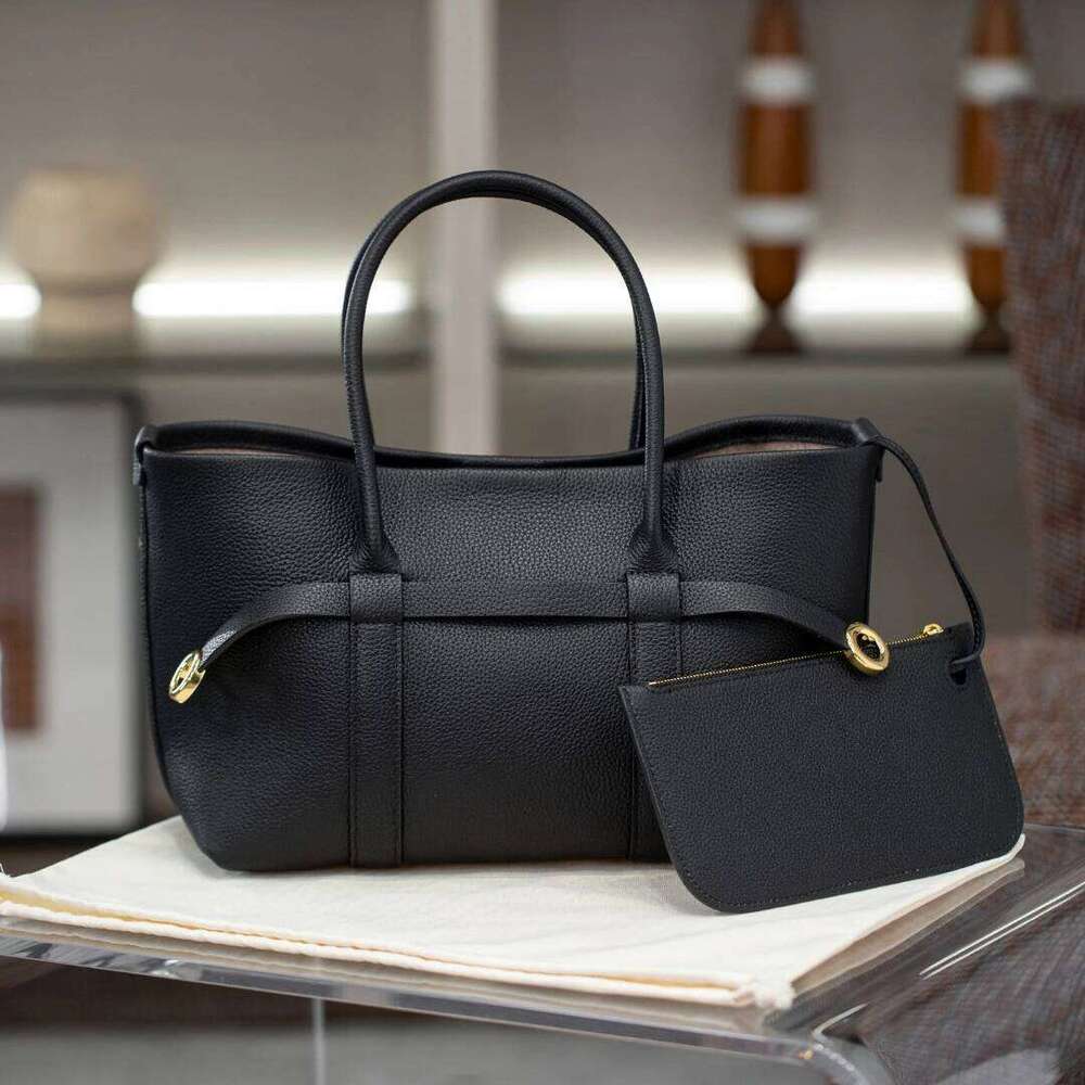 Designer Bag Genuine Leather Handbag Fashion Women Sbag Top Layer Cowhide Tote Bag New Advanced Feeling High Capacity Leisure Shopping