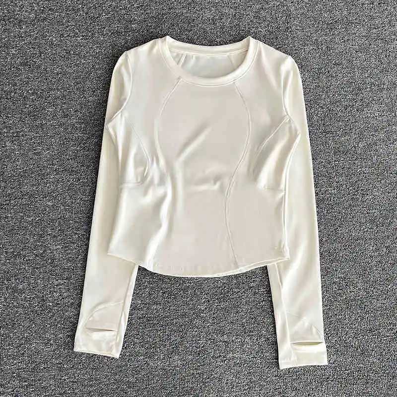 2025 Womens Running and Fitness Top New Tight Sports T-shirtXJ250410