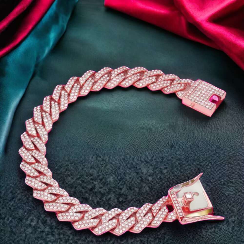 High quality boutique jewelry, hip-hop men's necklace, rapper Cuban chain jewelry