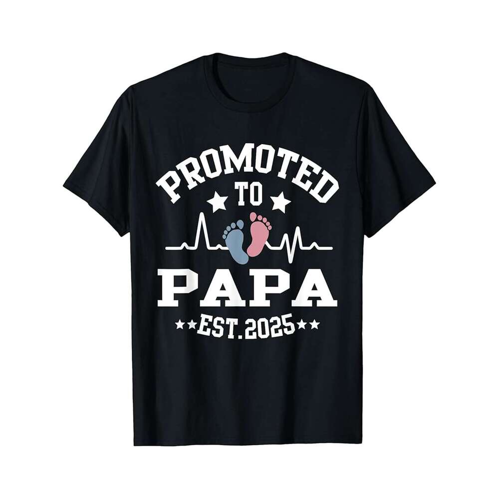 Designer T shirt Promoted To Nonni 2025 Nonni Est 2025 - 220g T shits
