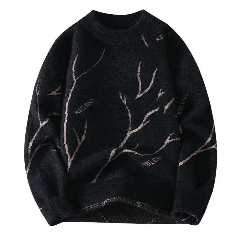 Fashion Mens Branded High-quality Fashionable Sweaters/ Autumn Winter Casual Cashmere Knitted Pullovers/ Warm Round Neck Base Shirts Y251110