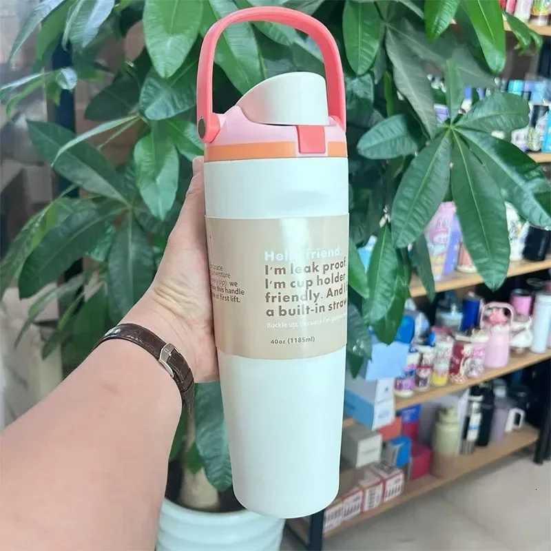 Fashionable cup Blue Gradient Thermal Bottle Robust Thicke Insated g for Vntines Day Christmas Birthdays Gift Present Y251110