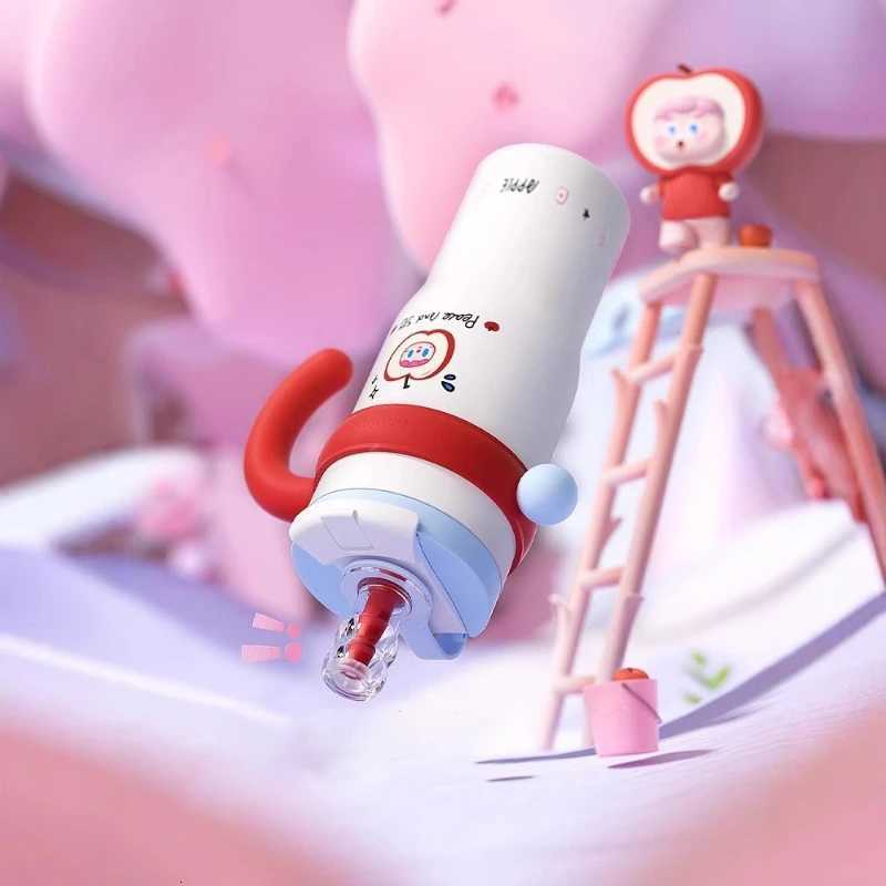 Fashionable cup Bablov 800/1250ml Vacuum Flasks Ceramic li Thermos Cup with Straw handle Large Capacity Camping Brage Cup Tea Cup Y251110