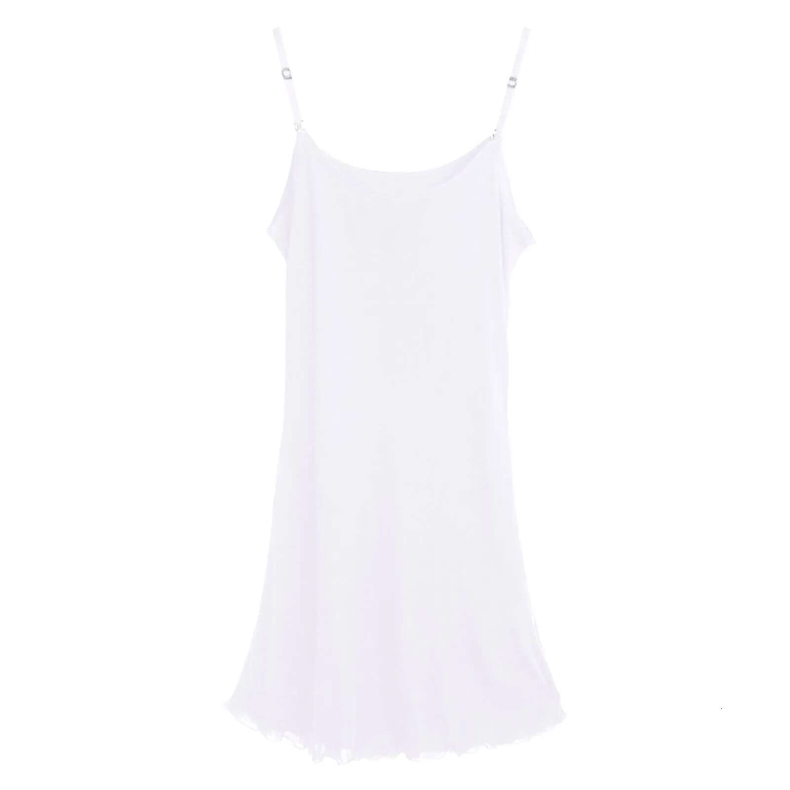 Dongdumaoyi Summer Women Silk Dress Robes Slash Neck Sleeveless Nightgowns Comfortable Breathable Y Dresses For Night