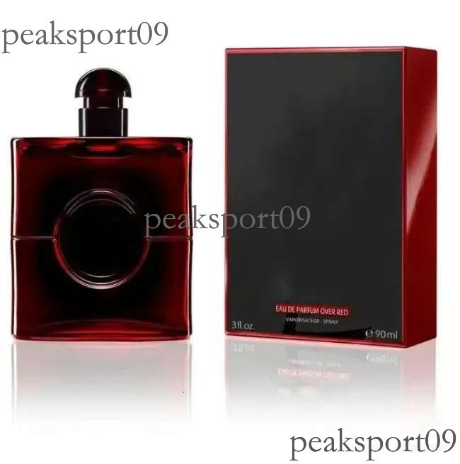 5A Women Perfume Cologne 90ml Incense Perfumes eau de parfum over red glitter ral shock Women's Black um Parfume Fashion brand