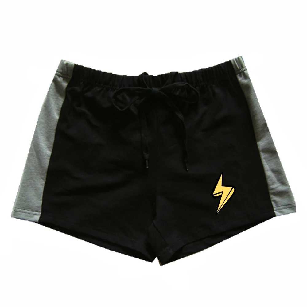 Summer mens clean fresh affordable gym fitness exercise casual and comfortable shorts cute small light printing mode X250410