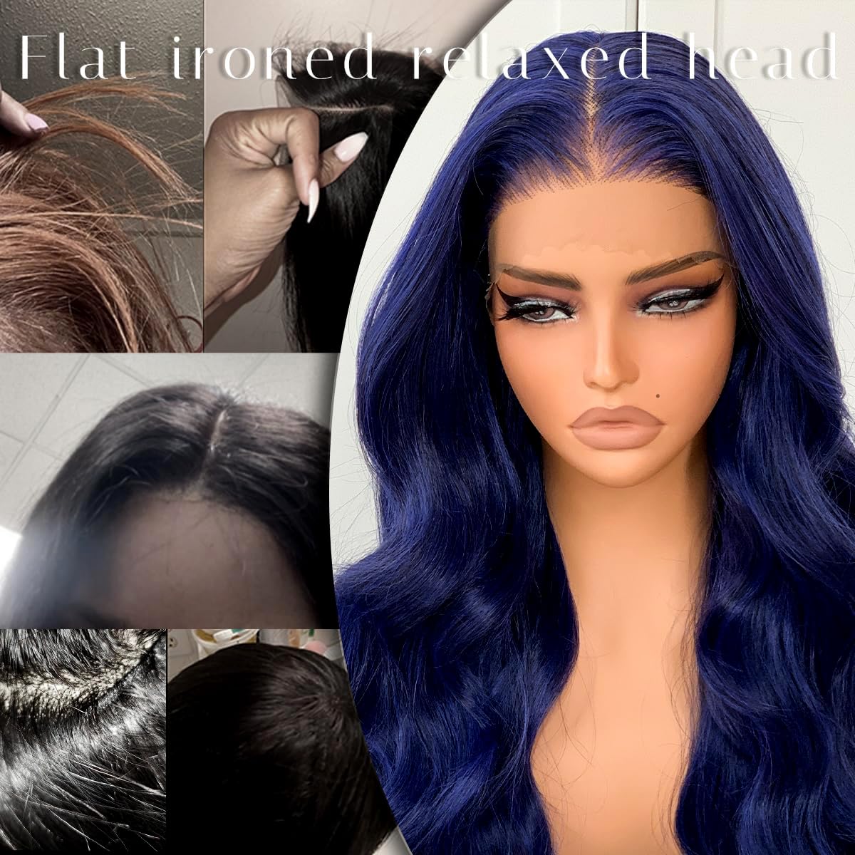 Kinky Curly Lace Front Wig Simualtion Human Hair 32 Inch 13x4 Deep Wave Wigs Ready To Wear For Black Women Brazilian Pre Plucked Frontal Wig Synthetic