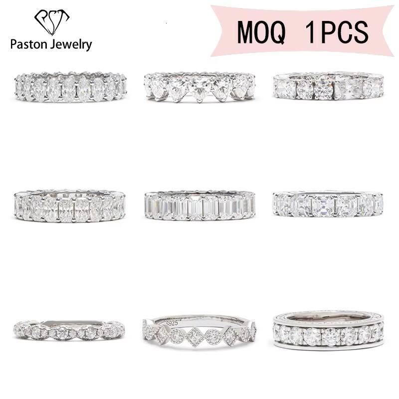 Custom Moissanite Anklet 5mm VVS Round Moissanite Diamond Silver925 Women Anklet Chain Foot Jewelry