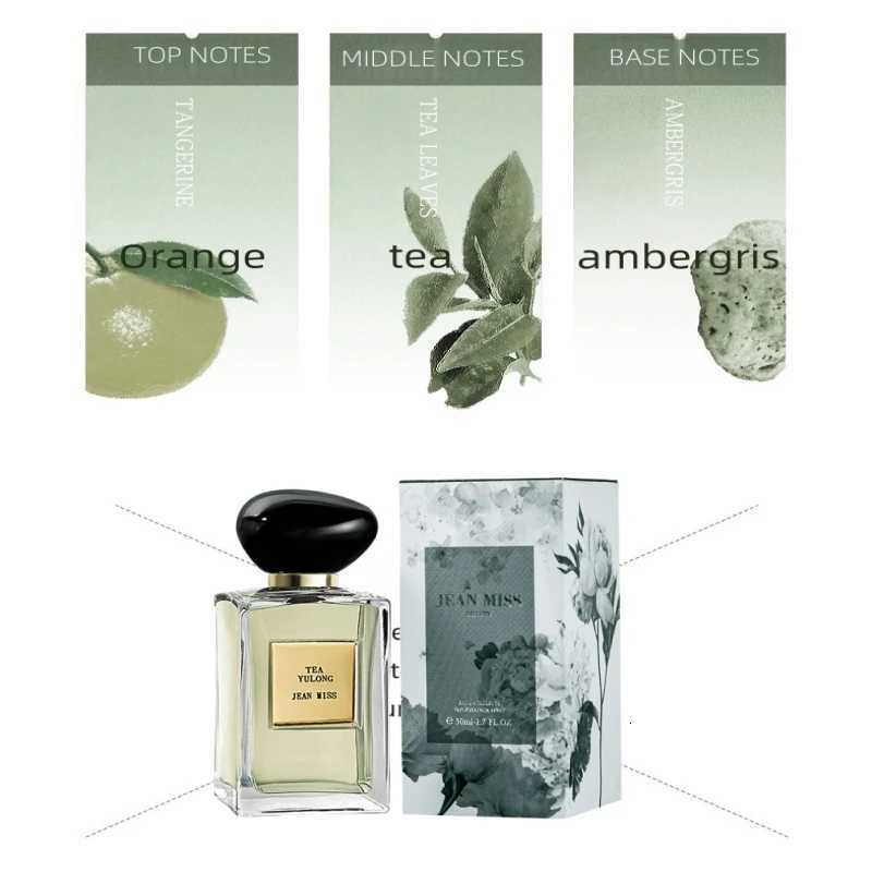 Fresh Natural Yulong Tea Fragrance Spray 50ml Pheromone Womens High-Quality Perfume Lasting Eau De Toilette UnisexParfum X251110