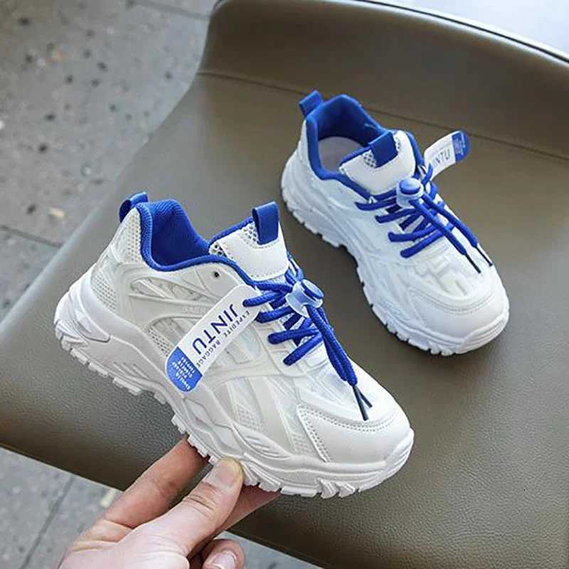 Kids Sneakers for Girls and Boys Summer New Casual Sports Shoes Comfortable Breathable Running Shoes White Flats Size 2637T251110
