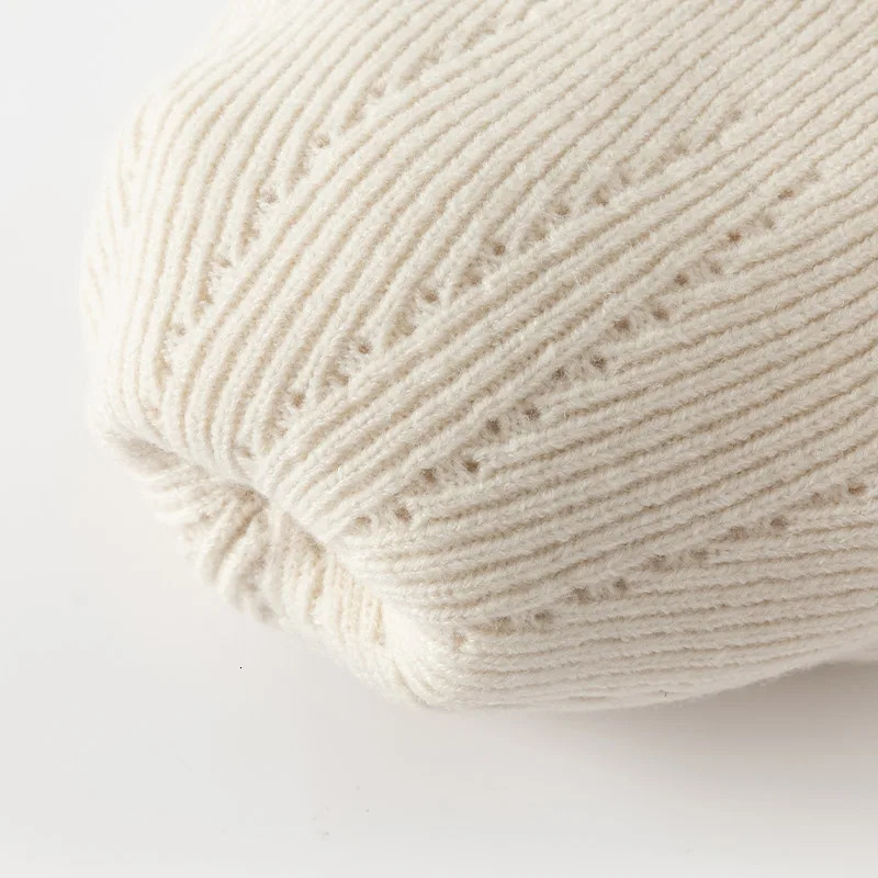 Dave Bella Fluffy Fur Ball Hat and Cap for Boys Grils Baby Beanie Winter Warm Hat Children Knitted Cap Accessories DB4242232 251103