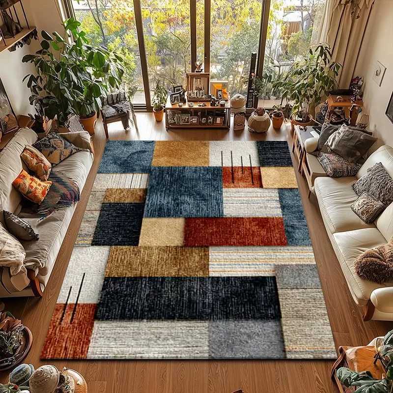 Modern Bohemian Velvet Rug with Moroccan Pattern Non-Slip Low Profile Mat for Entryway Kitchen Studyroom 2025 Hot Sale Y251110