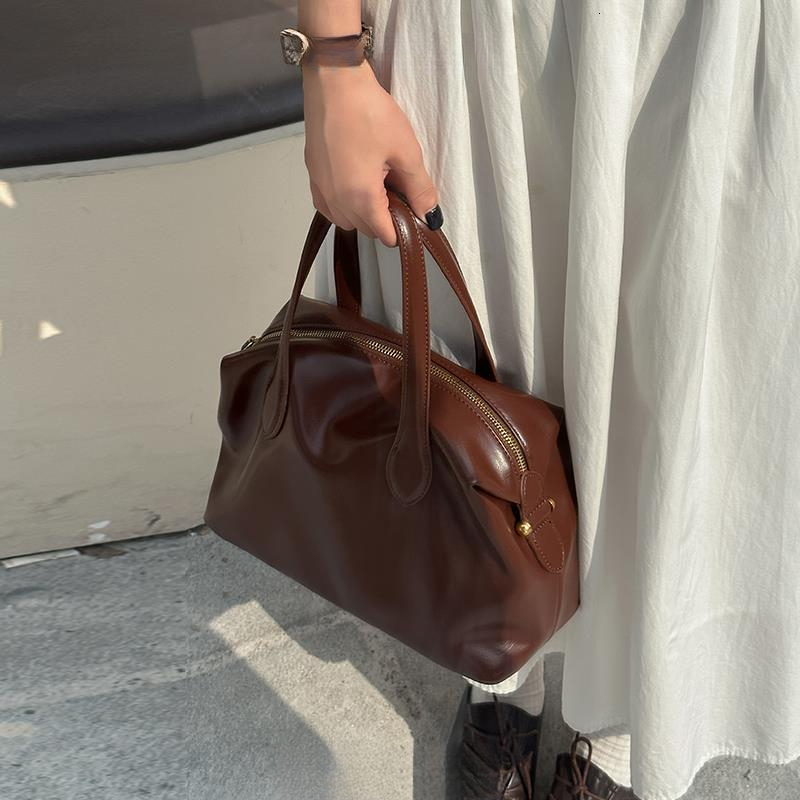 Guguo Free Shipping New Designer Bag Genuine Bag For Women Autumn Winter High-end Large Capacity Commuter Tote Handbag Shoulder Bag