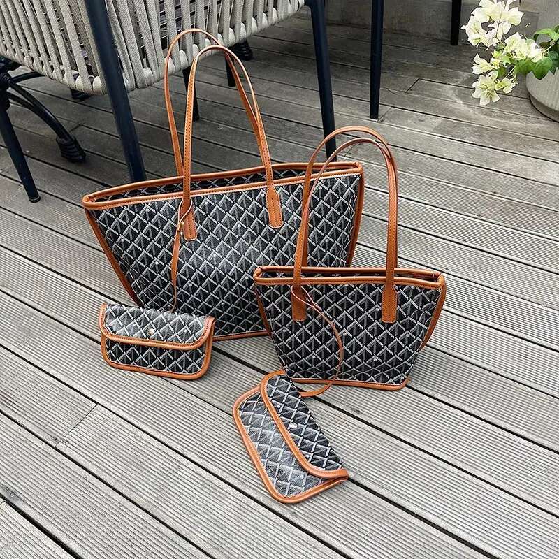 Large Capacity Tote For Women 2025 New Spring Summer Retro Fashion Single Luxury Shoulder Casual Designer Pack Commuter Women's Bag dh5367226