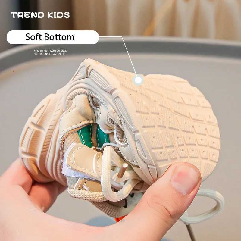 Stripes Printed Sneakers for Children Sports Shoes Comfortable Running Shoes Outdoor Boys Girls Leisure School Shoes Kids I06013 W251110