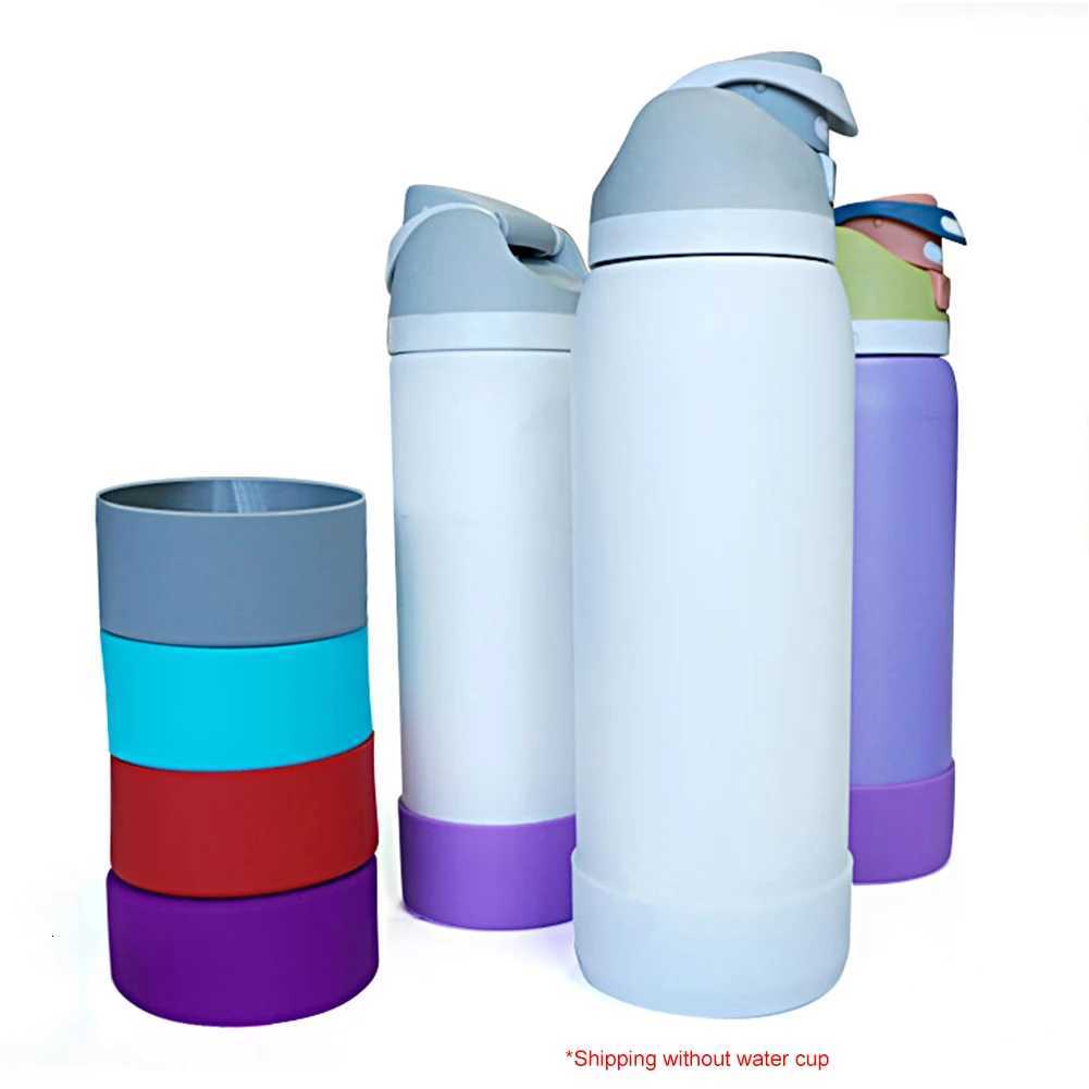 Fashionable cup 85CM Silicone Cover Water Bottle Boot Anti-Slip Bott Cover Bott Protector Protective Bott Base for 32oz Water Bottle Y251110