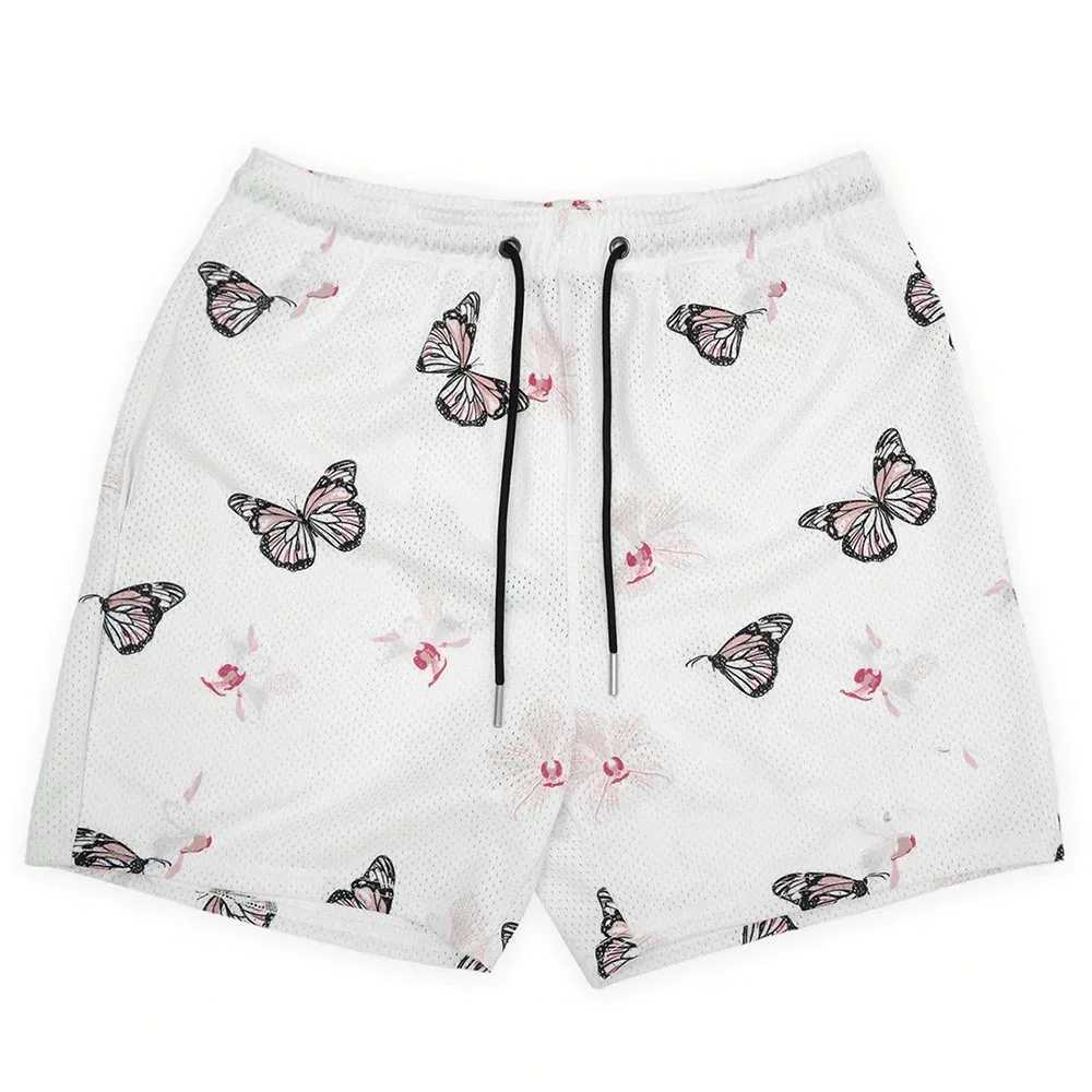 New Flower Design Womens Shorts Retro Trendy Street Sports Outdoor Shorts Hawaii Beach Shorts Swimming PantsW250410
