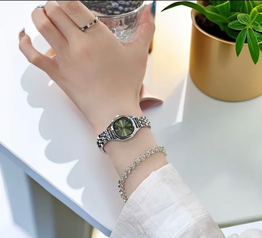 Designer Women Watch Fashion New Luxury Niche TLXT Small Classic Dial Square Watch Retro Trend Steel Strip Waterproof Women Wristwatch