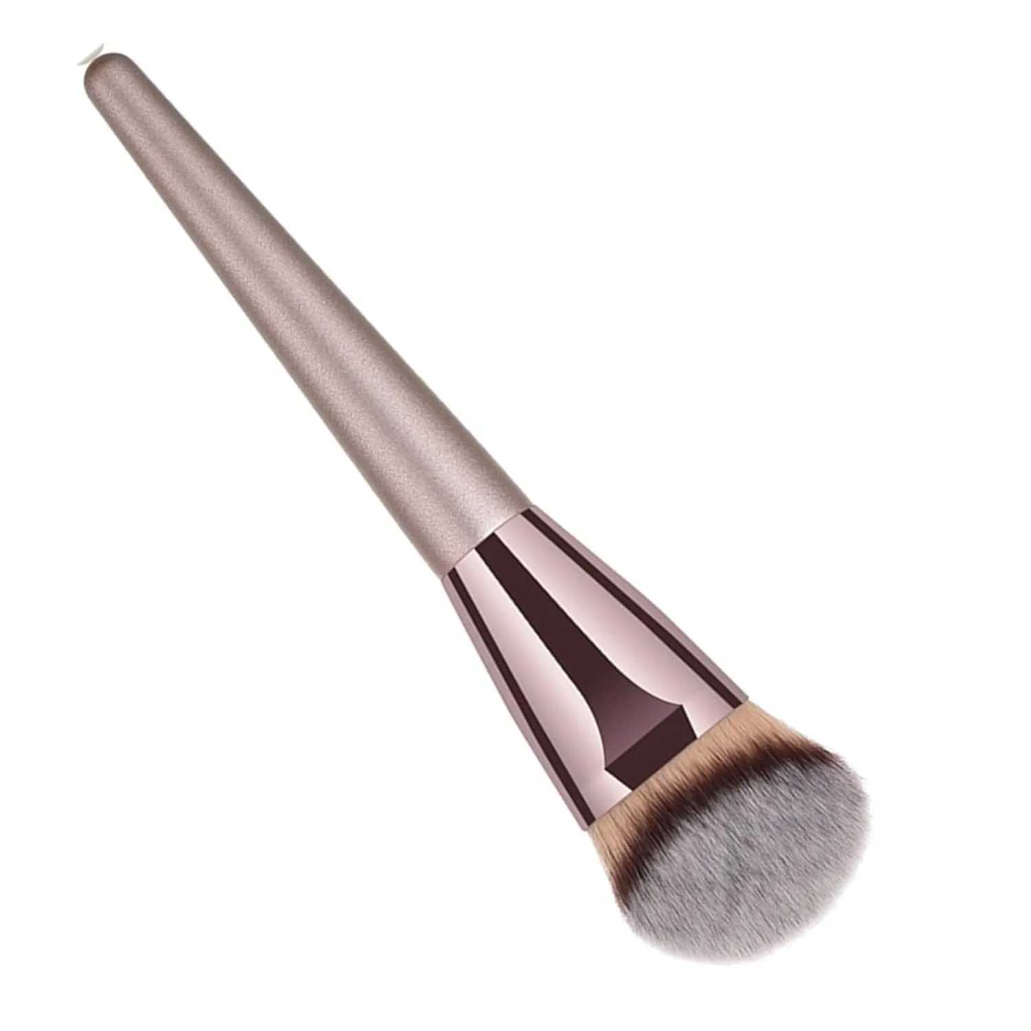 Professional Angled Foundation Brush - Premium Synthetic Kabuki Makeup Brush for Liquid Powder Foundation Bronzer Contour L251110