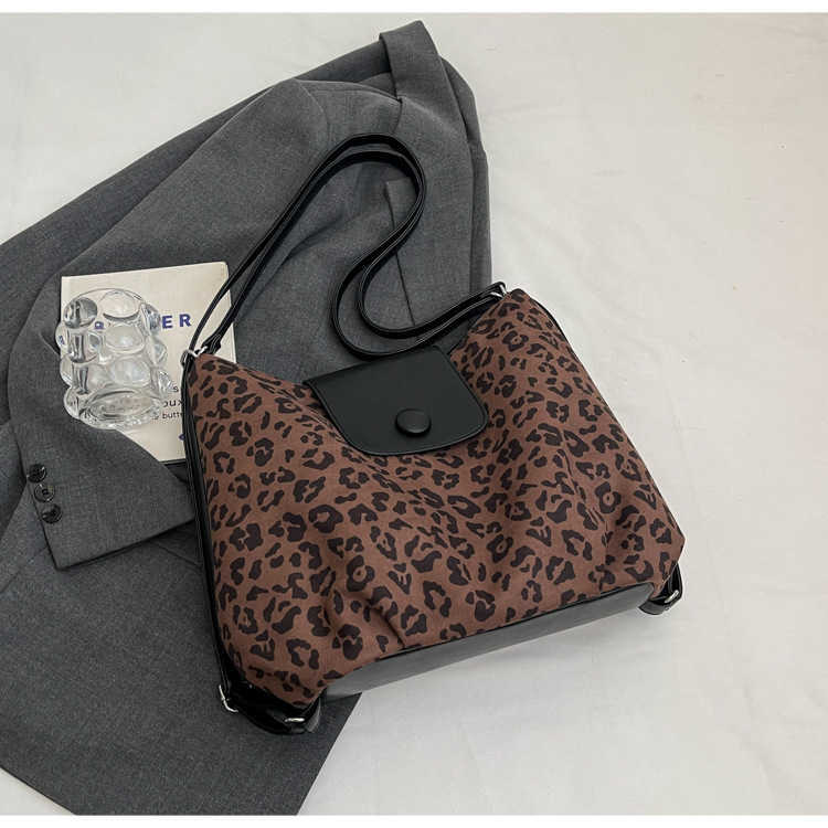 Frosted Large Capacity Backpack Women's Bag New High-end Single Shoulder Bag Versatile Crossbody Tote Bag