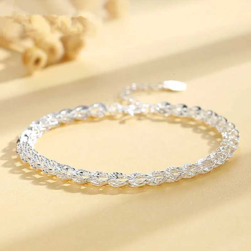 Luxury 925 Sterling Silver Hollowed Phoenix Tail Bracelet for Women Retro Elegant Charm Bracelets Original Party JewelryT251110