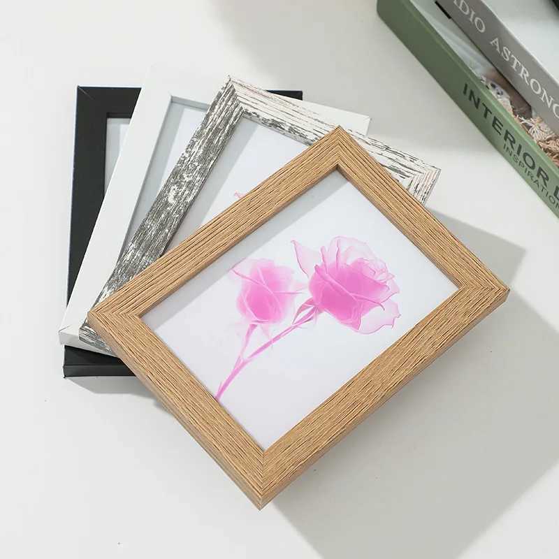 Photo Simple Stylish 1015CM Black ic Style Wall Mounted Decorate For Friends Family Picture Frame Display Home Decor L251110 H260306