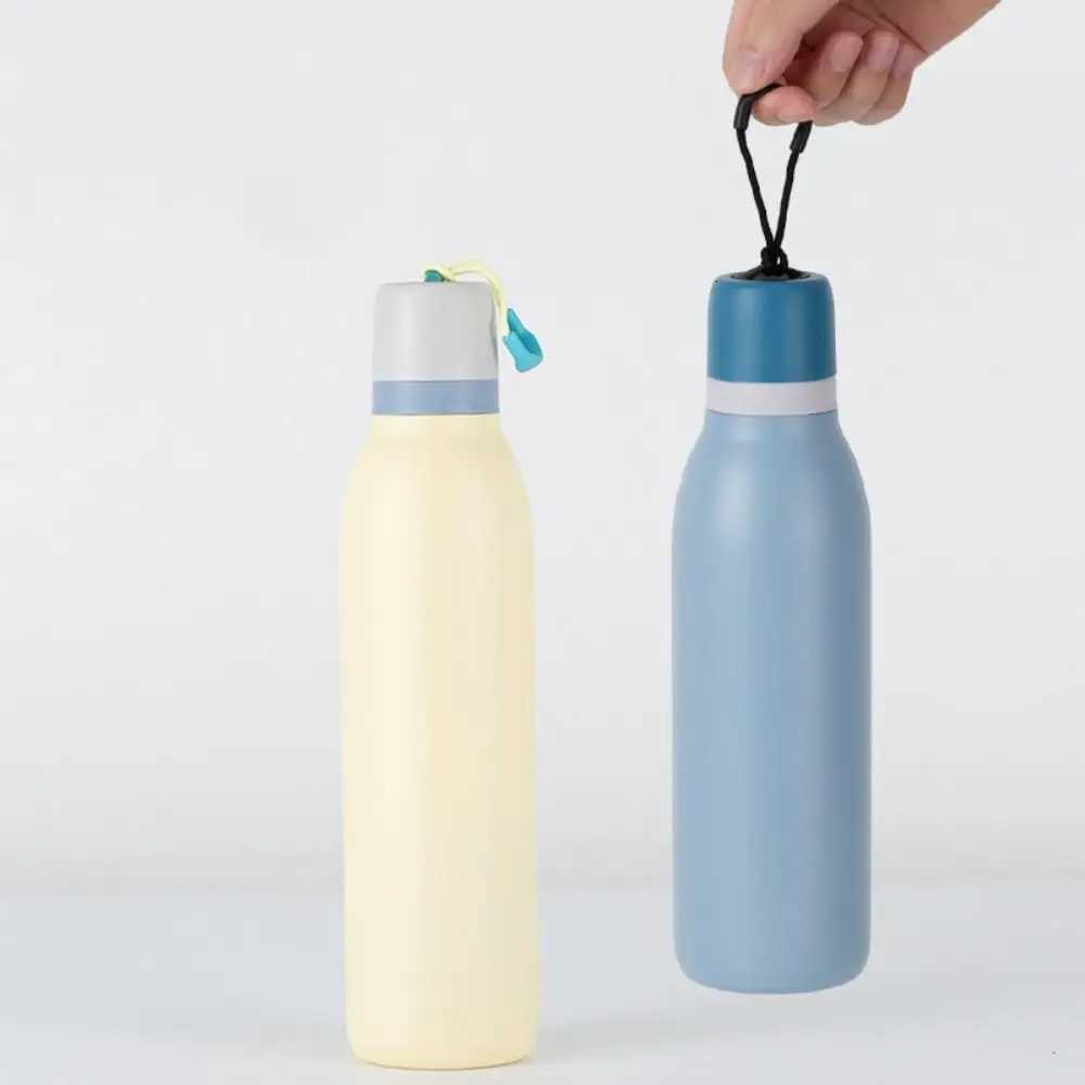 Fashionable cup Large Capacity Insated Bottle Stainless Steel Fashion Vacuum Flask Bottle Minimalist Leak-Proof Sports Kettle Y251110