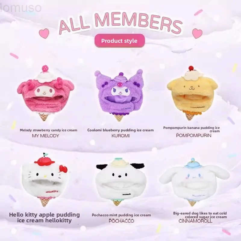 Sanrio Hello Kitty My Melody cartoon cute pet hat creative Kawaii cat autumn and winter warm costume hat gift wholesale H251110