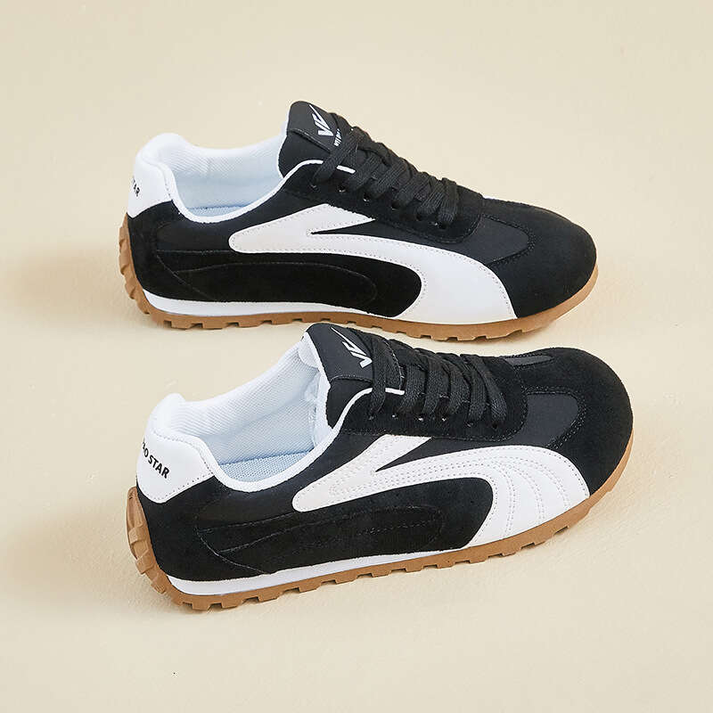 Inner Height Increase German Training Autumn and Winter New Trendy Versatile Fleece-Lined Sneakers, Casual Shoes for Women, Model HQ-D05