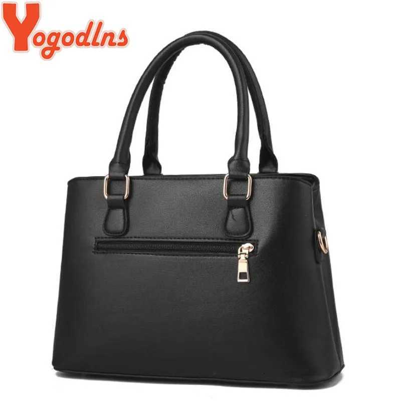 Yogodlns Womens PU Leather Handbags Designer Soft Shoulder Bags For Women Messenger Bags Crossbody Bags Top-Handle Bags Bolsa K251110