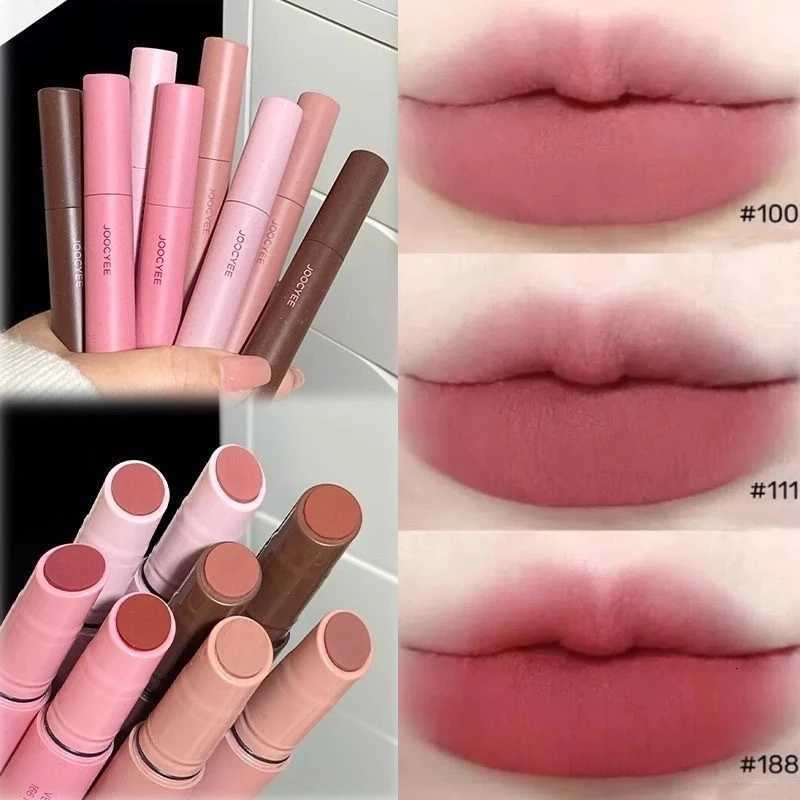 Joocyee Pink Velvet Lipstick Pen Waterproof Long Lasting Matte Non-stick Cup Easy Color Lip Gloss 8 color Beauty Makeup CosmeticT251110