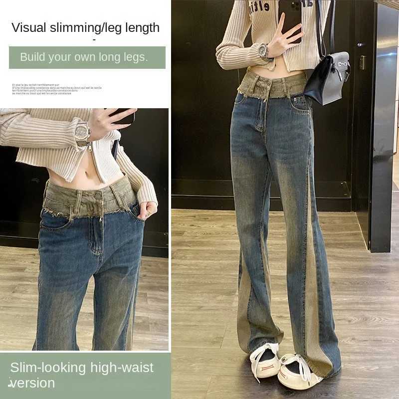 High Waist Relaxed Fit Womens Jeans Loose Denim Pants Comfort Stretch Vintage Womens pants Jeans baggy jeans Y2k clothes C251110