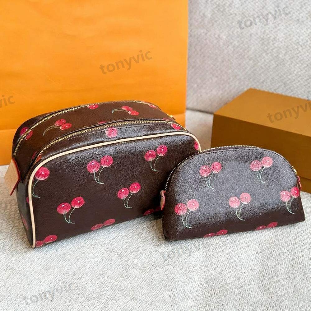 Designer Makeup Bags Women Cosmetic Cases Toiletry Pouch Box Bag Pocket Double Zipper Bag Luxury Cosmetic Bag Luxury Make Up Bag Crossbody Bags Purse Clutch