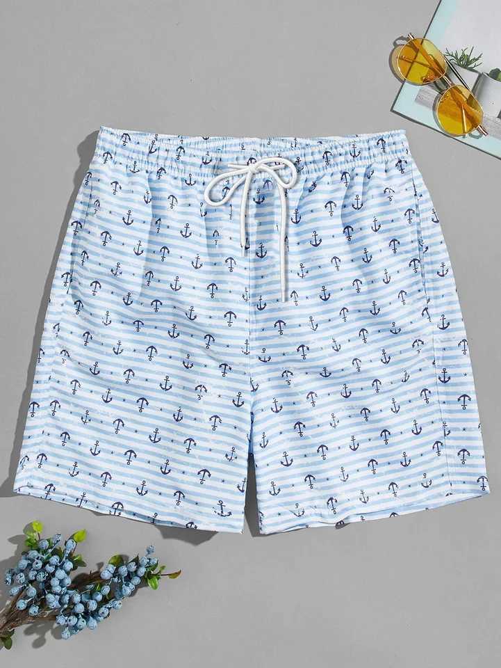 New mens shorts 3D turtle print holiday polyester swimming pole summer beach surfboard shorts Hawaiian shorts X250410