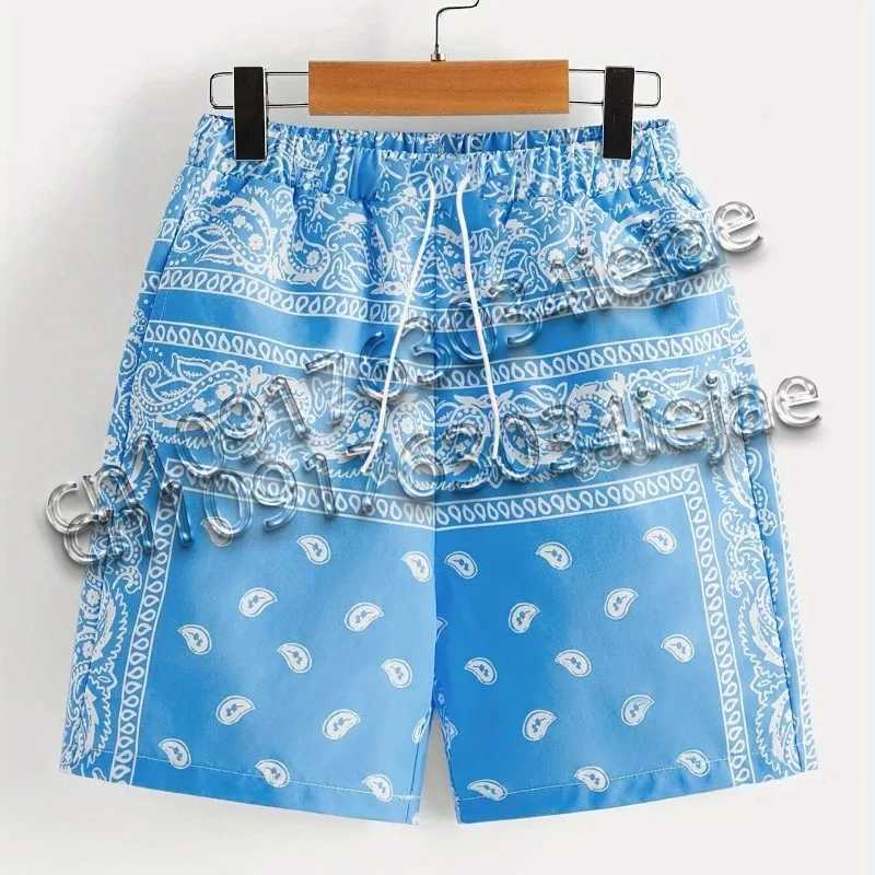 Boys and girls casual breathable shorts cool and comfortable fashionable shorts with summer printed patterns X250410