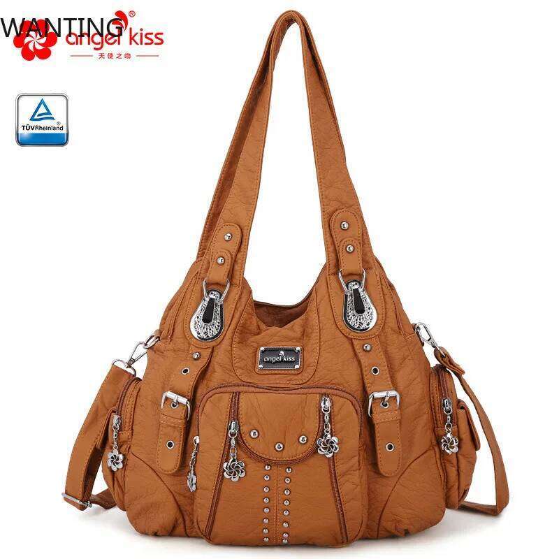Designer Bags Designer Bags Fashion Handbags Women Bags PU Leather Handbag Female Satchel Big-Capacity Shoulder Purse Bag Bolsa Feminina Hot Selling H