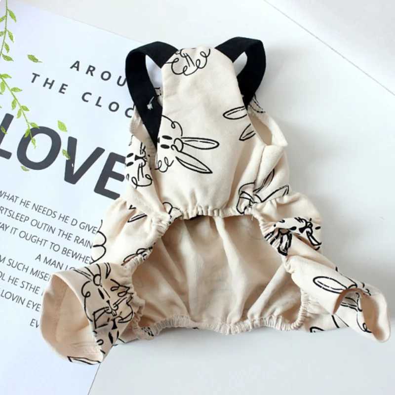 Summer Pet Dog Dress Dog Jumpsuit Animal Print Dog Skirt Puppy Vest Ins Style Suspenders Dog Clothes Chihuahua Girls Dog Outfit J251110
