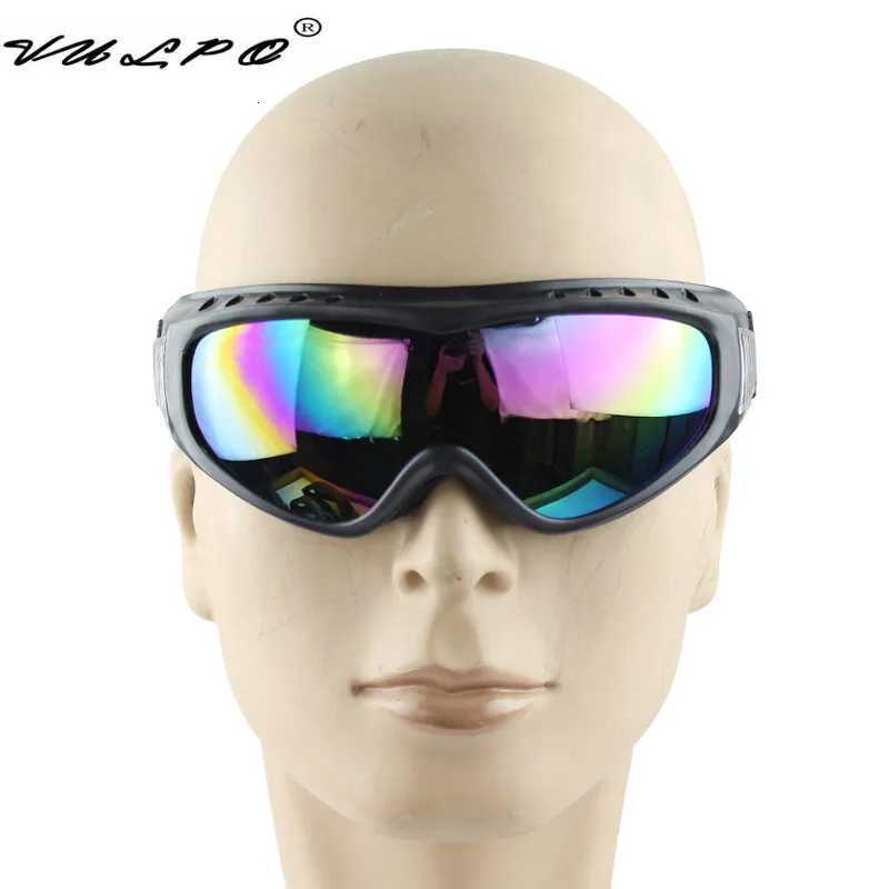 VULPO Outdoor Sports Ski Goggles Windproof Anti-fog Dustproof Goggles UV Protection Sports Ski Glasses Snowboard Skate Goggles K251110