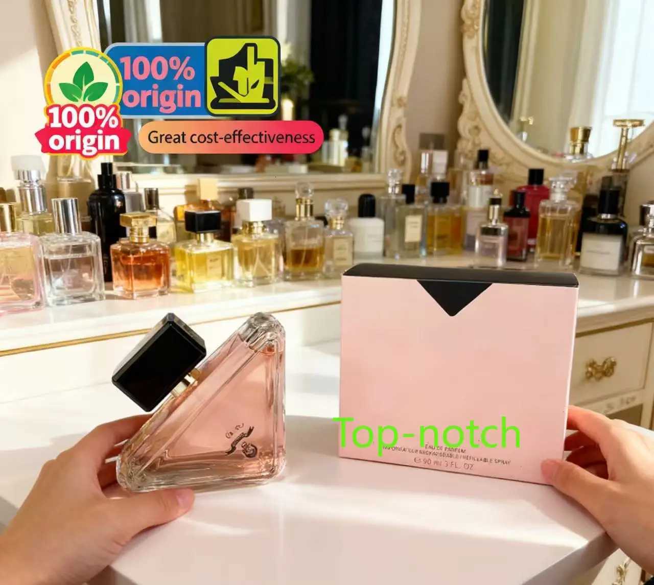 Hot Luxury brand Women Perfume Virtual Flower scent 90ML intense Parfum Sexy Lady Parfum good smell long time lasting Fragrance X251110