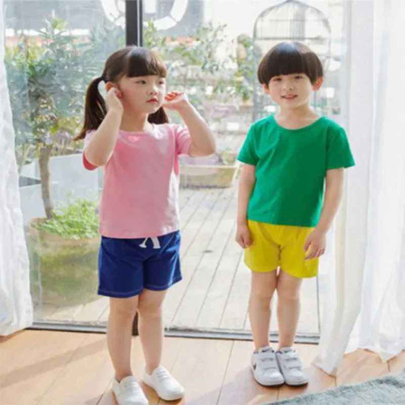 New Summer Baby Girls Boys Shorts 10 Colors Girls Cotton Shorts Boys Brand Childrens Beach Shorts Baby Clothing Z250410