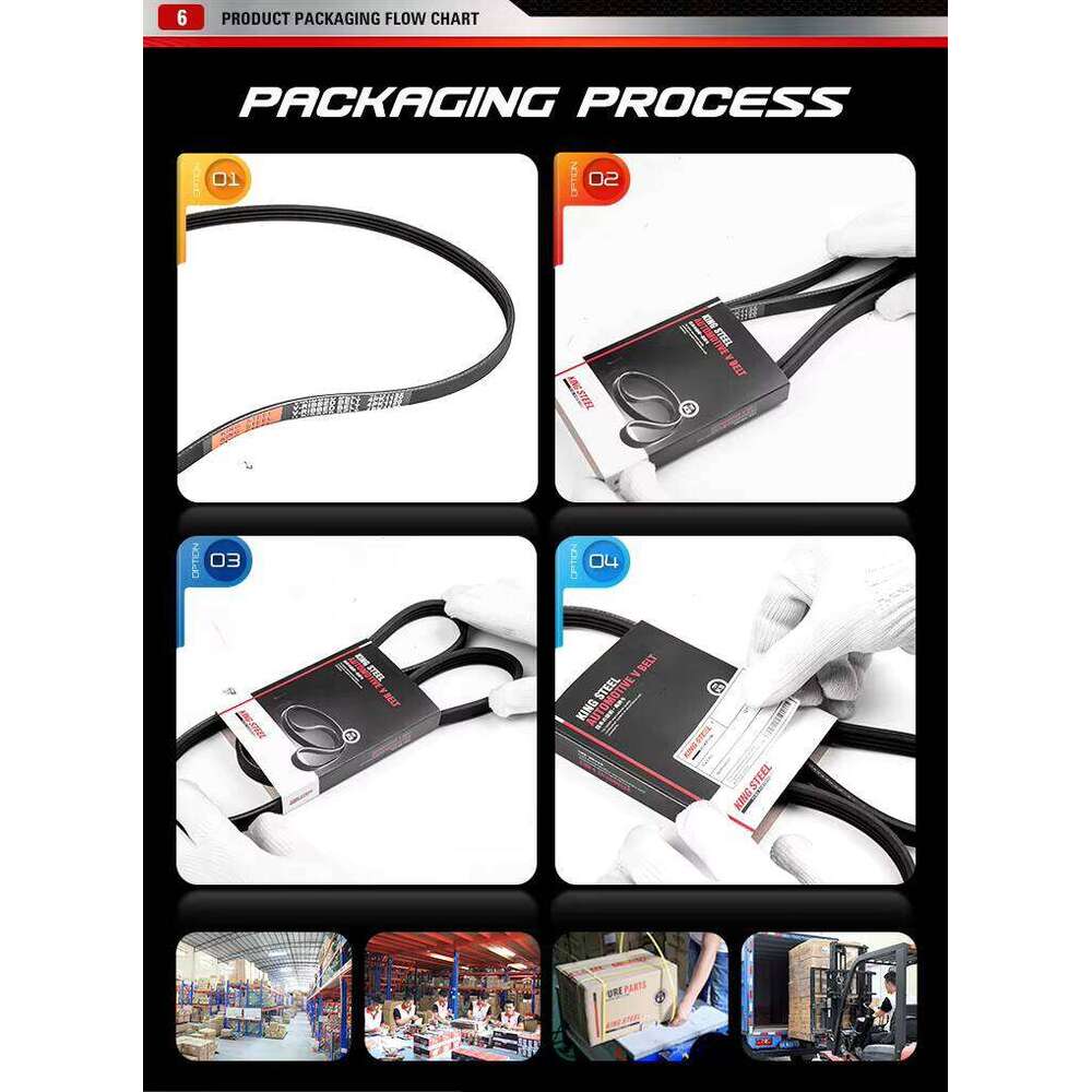 KINGSTEEL OEM MD358549 Auto Parts Oem Replacement Rubber Engine Timing Belt for Mitsubishi L200 NATIVA Pajero