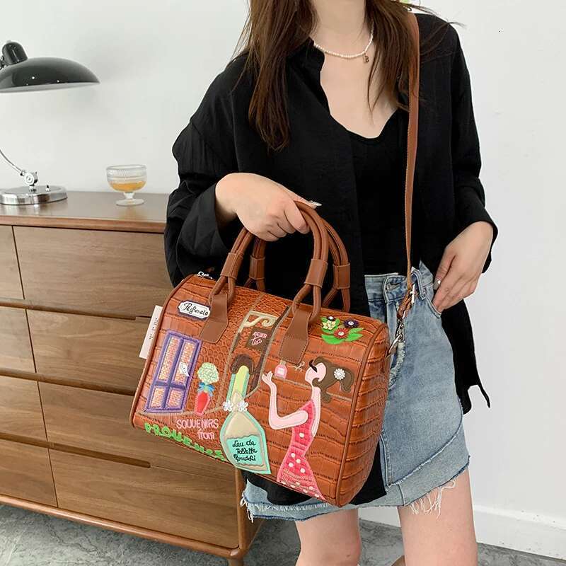 Pu Leather Women Handbags High Quality Ladies Shoulder Travel Bag Casual Large Capacity Female Messenger Crossbody Bags