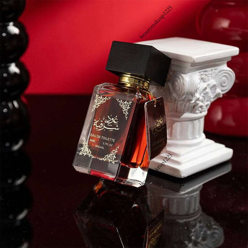 80ml Arab Long Lasting Unisex Fragrance Sandalwood Roses Floral Note Pheromone Cologne Vanilla Perfume