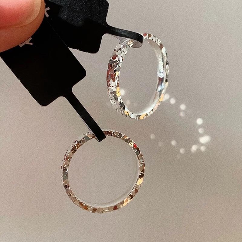 Ladies' Three Sided Crushed Ice Sealed Ring Light Fashion Ring Luxurious High-end CNC Precision Craftsmanship Designer Ring Sparkling Pure Silver