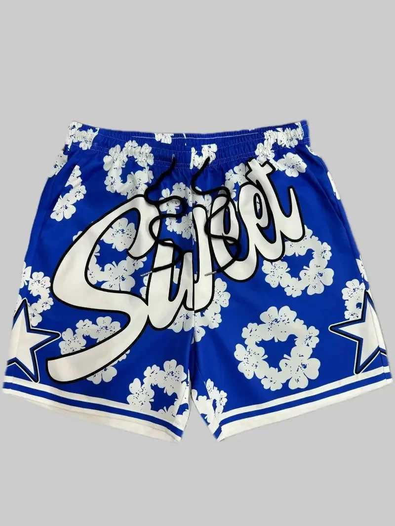 Hot selling fast drying shorts comfortable and breathable training shorts loose and casual beach shorts Hawaiian vacation shorts X250410