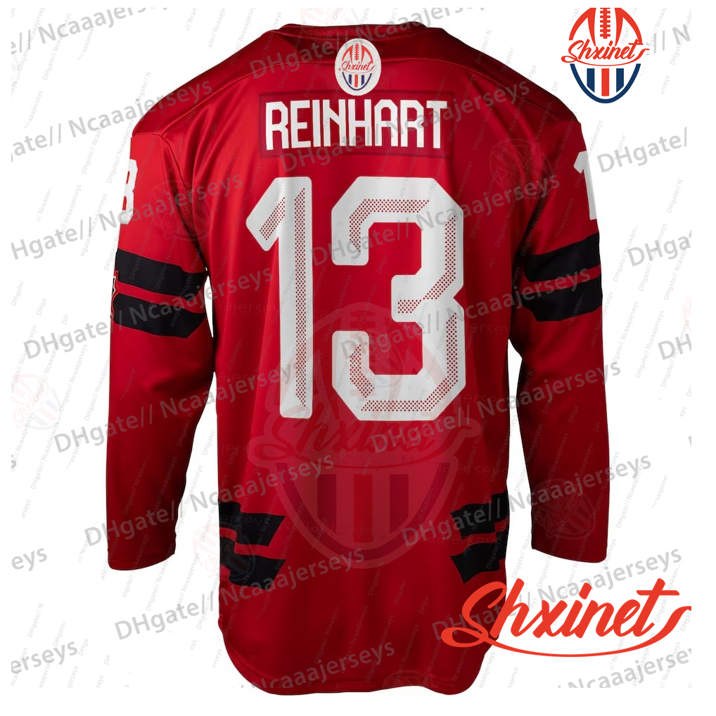 Custom Hockey Jerseys Canada 2026 Olympices 87 Sidney Crosby Mcdavid Nathan Mackinnon Brayden Point Cale Makar Sam Reinhart