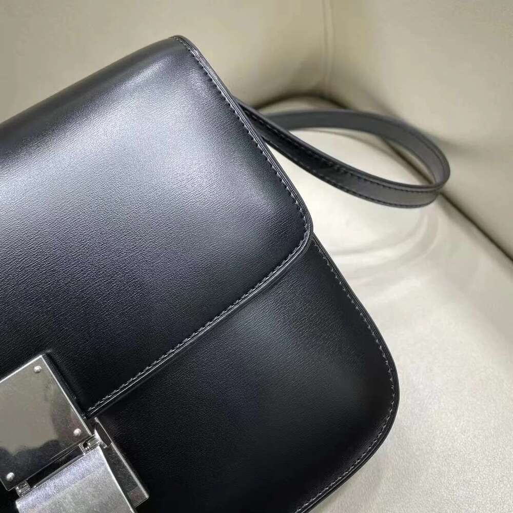 UBEL Sier Lock Box Black Women's Crossbody Tofu Square Shoulder Bag Messenger Leather Flap Lady Handbag 2024
