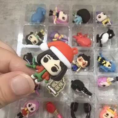 Kpop Demon Hunters Advent Calendar Huntrix Rumi Mira Zoey SAJA Boys Derpy Tiger New Years Decor Christmas Countdown Toys Gifts Z251110