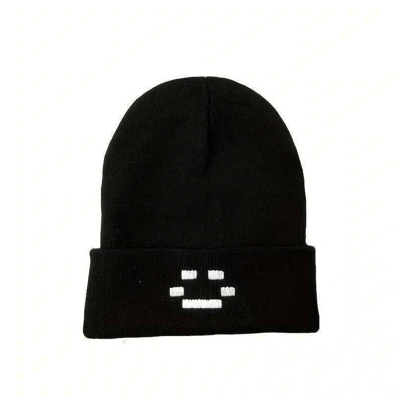 Autumn Winter Women Men Embroidery Knitted Hat Quackity Warm Beanies Hats It Makes You Look CoolXJ251110